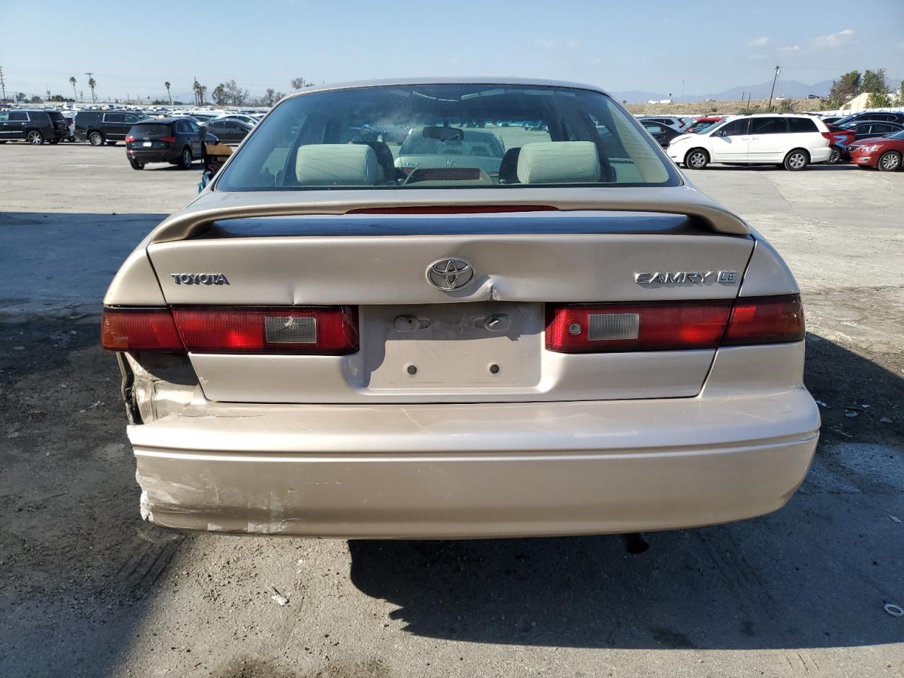1999 Toyota Camry VIN 4T1BG22K3XU528581 Copart auction photo, rear end / side damage thumbnail 6