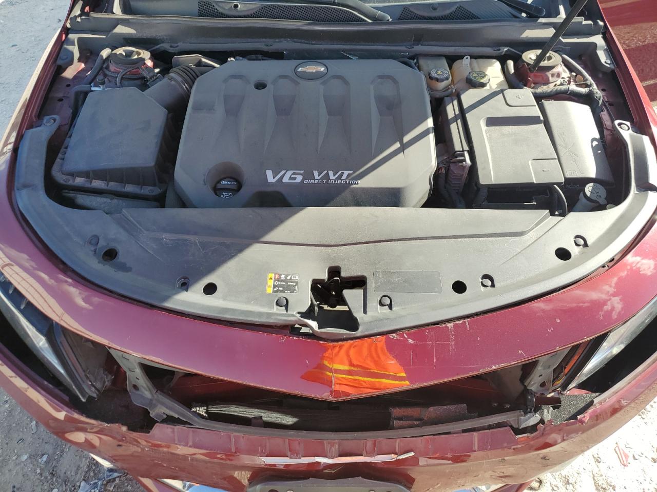 2016 Chevrolet Impala VIN 2G1115S31G9141948 Copart auction photo, front end damage thumbnail 11