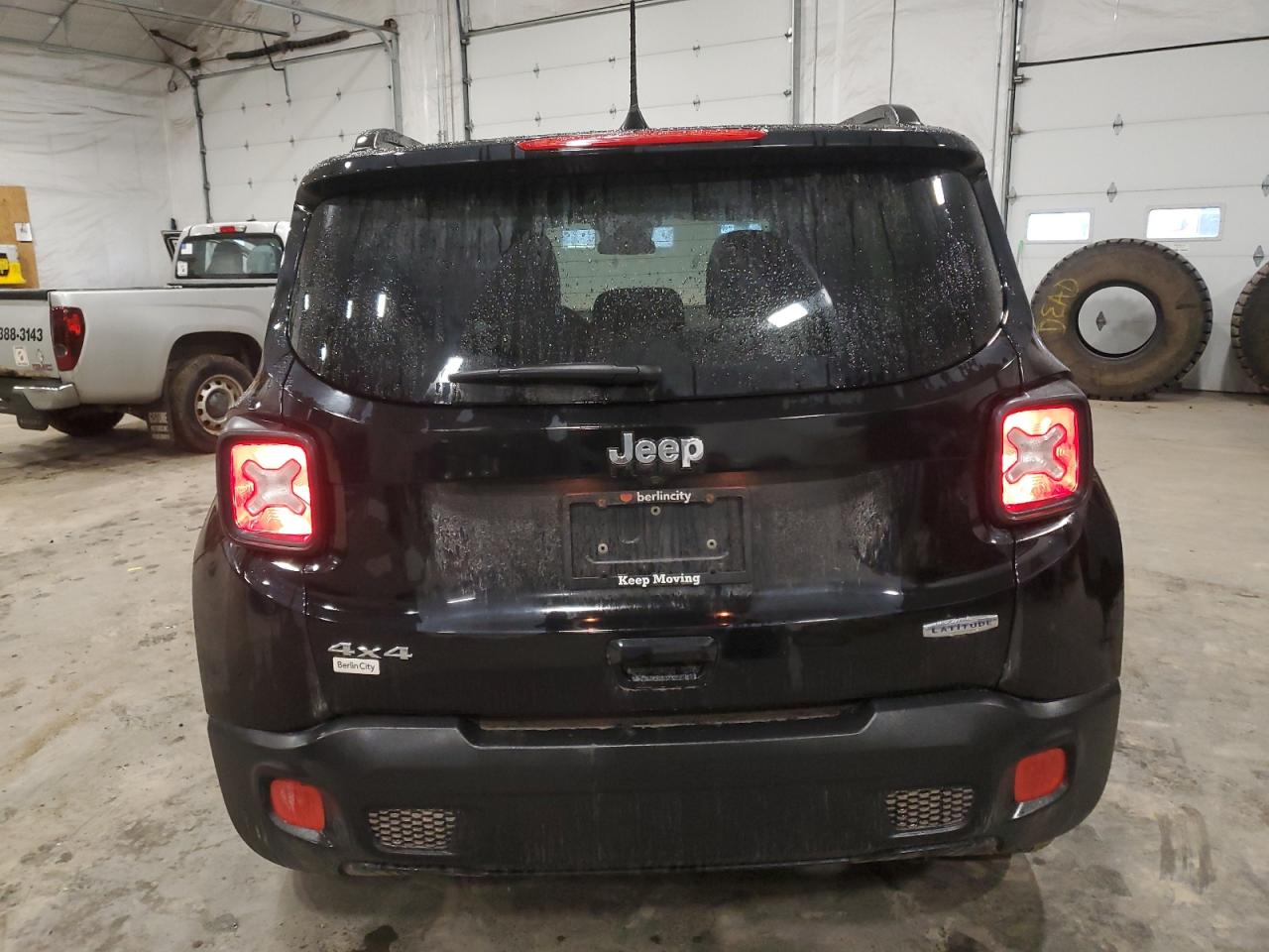 2018 Jeep Renegade VIN ZACCJBBB3JPJ21604 Copart auction photo, frame damage / all over damage thumbnail 6