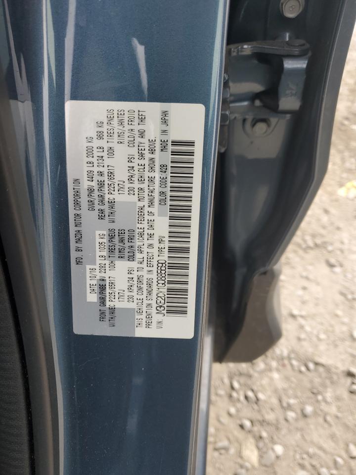 2016 Mazda CX-5 VIN JM3KE2CY1G0885690 Copart auction photo, front end / minor dent/scratches damage thumbnail 12