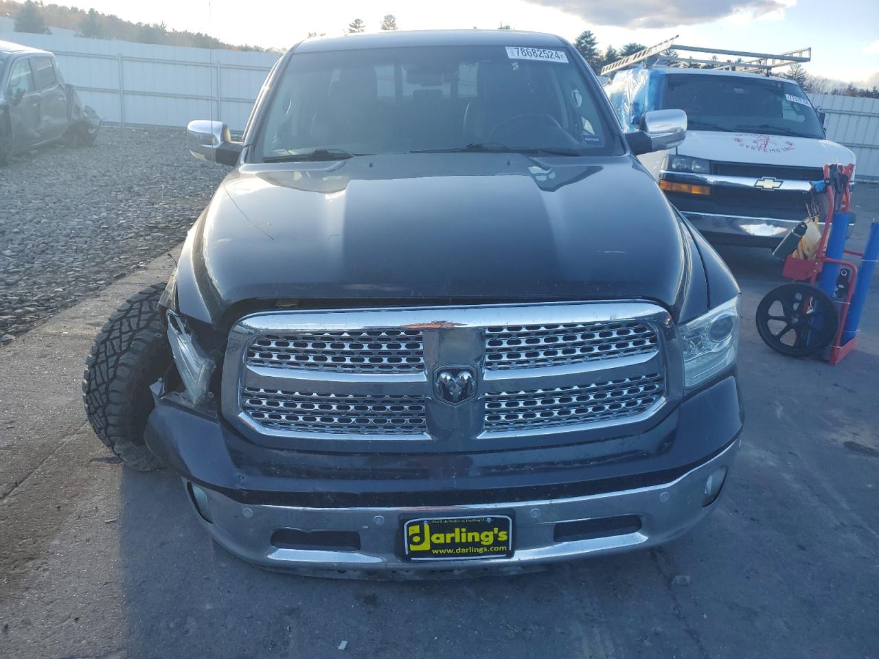 2017 RAM 1500 VIN 1C6RR7JT2HS739540 Copart auction photo, front end damage thumbnail 5