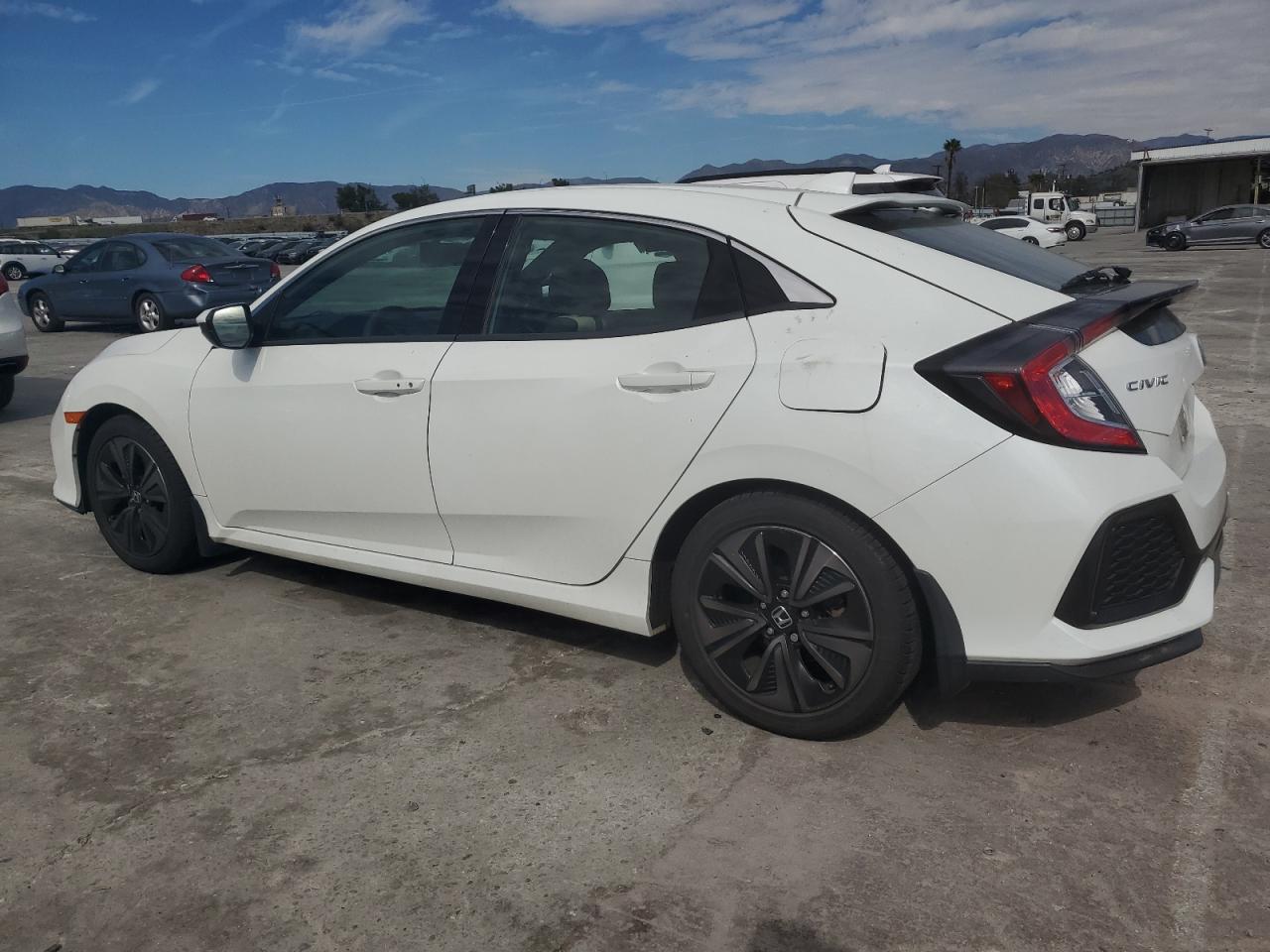 2018 Honda Civic VIN SHHFK7H50JU201301 Copart auction photo, rear end / side damage thumbnail 2
