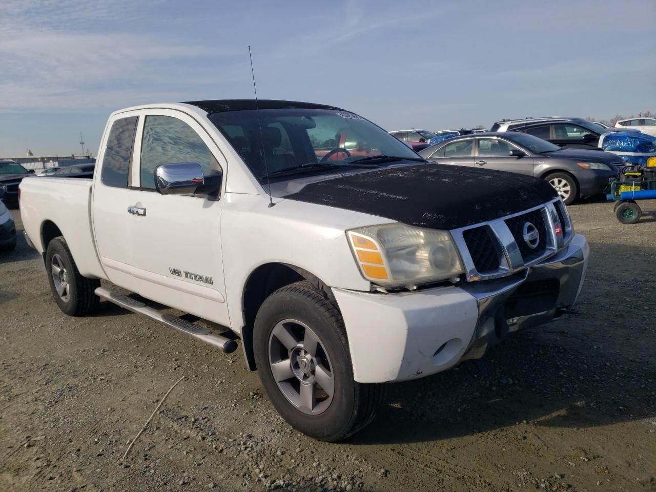 2005 Nissan Titan VIN 1N6AA06B35N507203 Copart auction photo, front end damage thumbnail 4