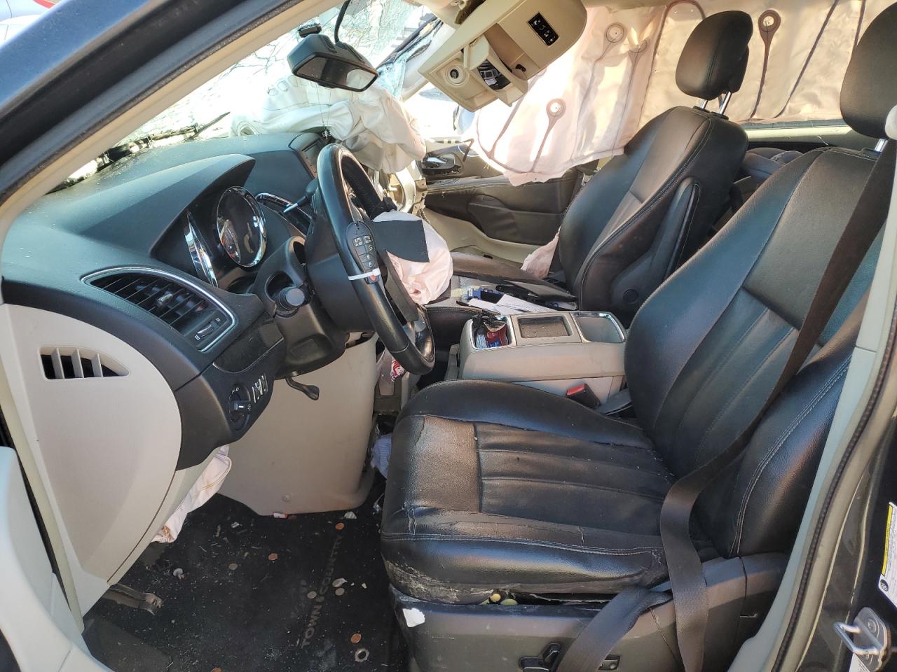 2014 Chrysler Town & Country VIN 2C4RC1BG2ER156228 Copart auction photo, all over damage thumbnail 7