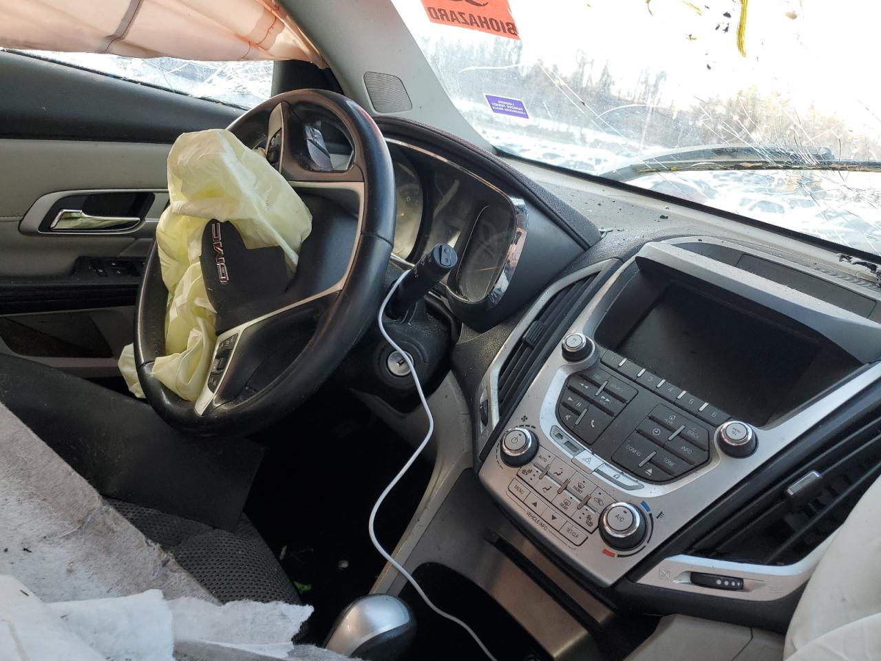 2015 GMC Terrain VIN 2GKFLRE30F6353173 Copart auction photo, all over damage thumbnail 9
