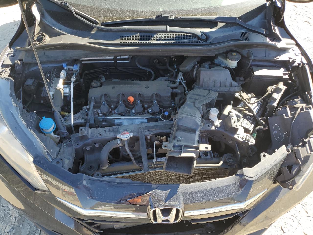 2016 Honda HR-V VIN 3CZRU5H7XGM730655 Copart auction photo, front end damage thumbnail 12