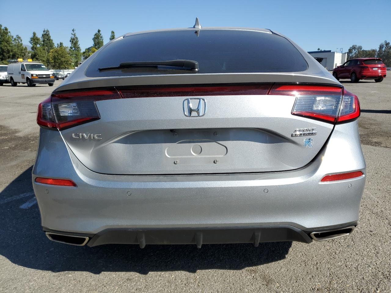 2022 Honda Civic VIN 19XFL1H82NE011694 Copart auction photo, side damage thumbnail 6