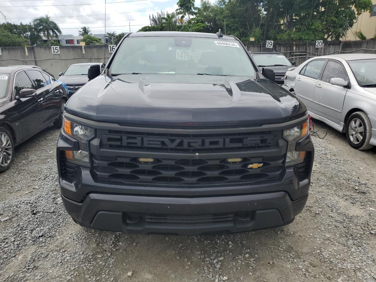 2022 Chevrolet Silverado VIN 1GCPABEK3NZ517507 Copart auction photo, rear end damage thumbnail 5