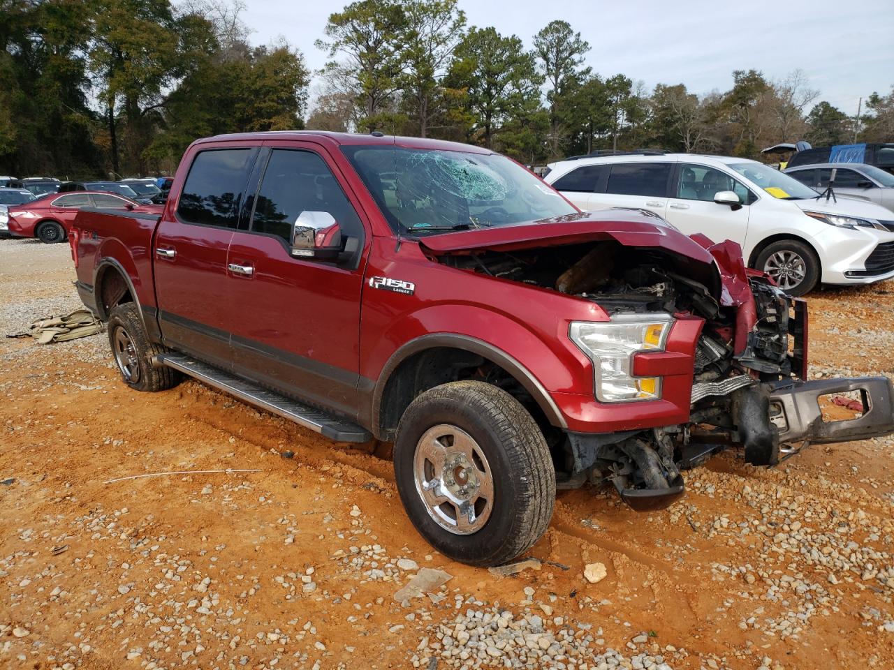 2015 Ford F-150 VIN 1FTEW1EF6FFB57609 Copart auction photo, all over damage thumbnail 4