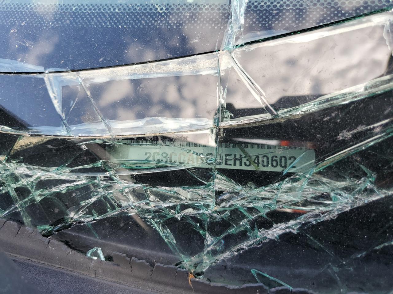 2014 Chrysler 300 VIN 2C3CCABG0EH340602 Copart auction photo, rollover / undercarriage damage thumbnail 14