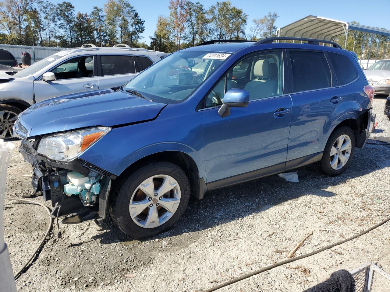 2016 Subaru Forester VIN JF2SJAKC2GH450314