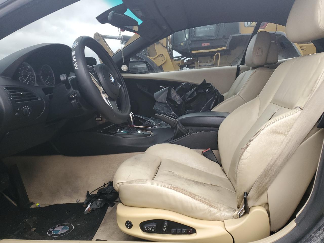 2008 BMW 6er VIN WBAEB53588CX62164 Copart auction photo, side / front end damage thumbnail 7
