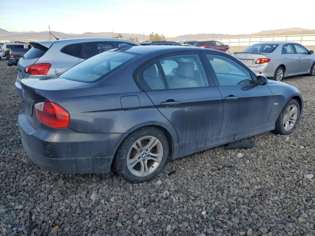 2008 BMW 3er VIN WBAVC93598KZ73125 Copart auction photo, side damage thumbnail 3