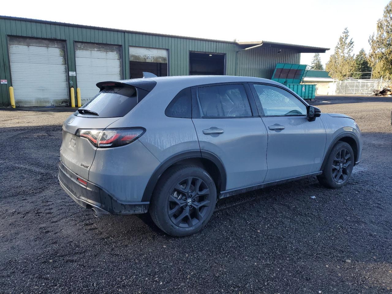 2024 Honda HR-V VIN 3CZRZ2H50RM730469 Copart auction photo, side / rear end damage thumbnail 3