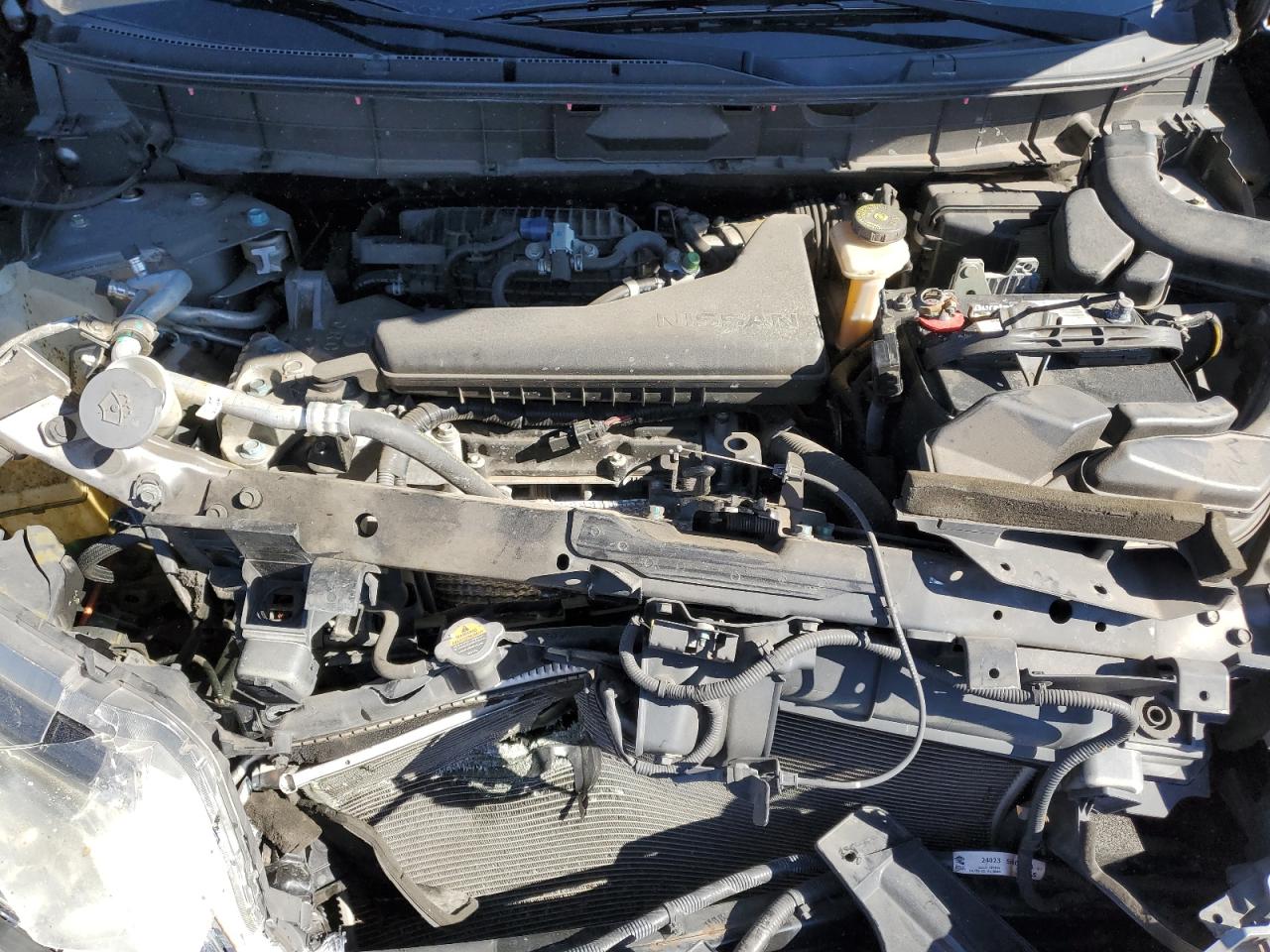 2015 Nissan Rogue VIN KNMAT2MV0FP568598 Copart auction photo, front end damage thumbnail 11