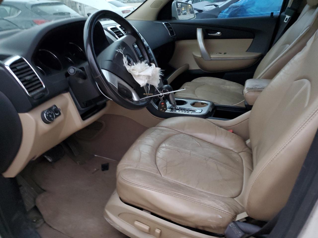 2011 GMC Acadia VIN 1GKKRRED9BJ411218 Copart auction photo, front end damage thumbnail 7