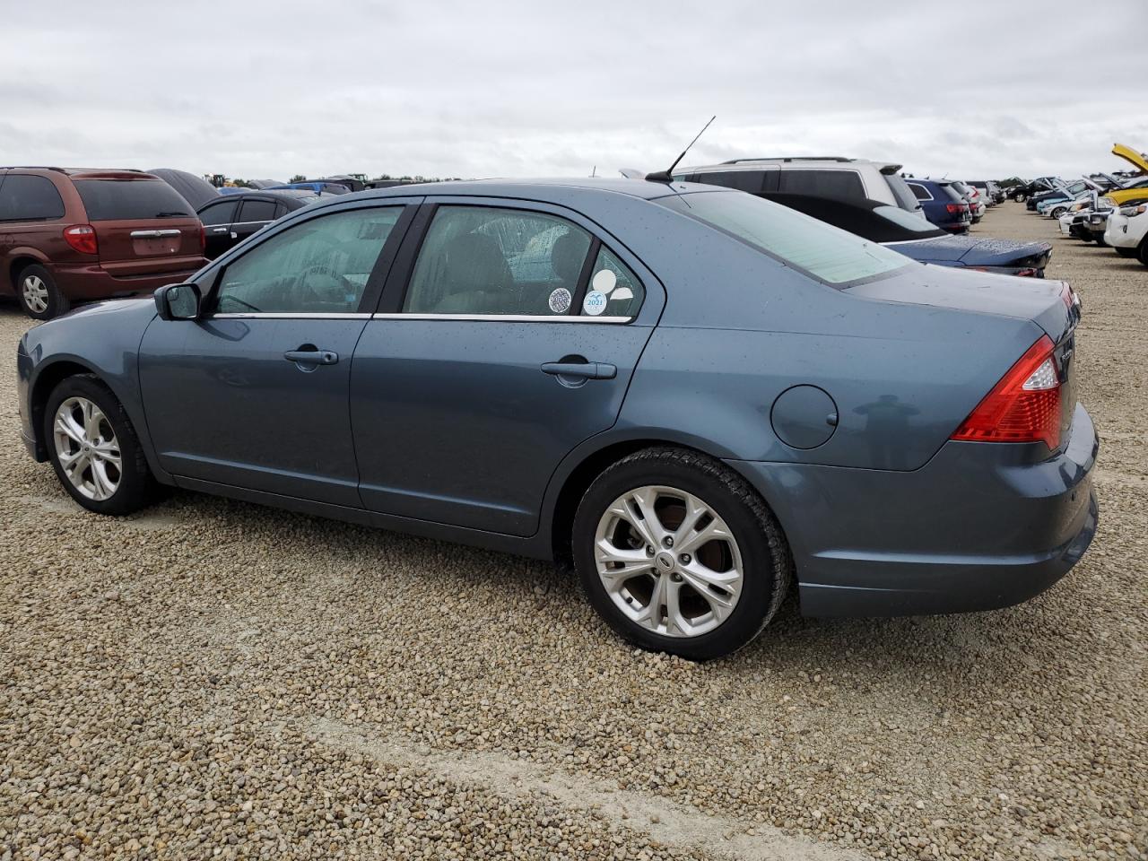 2012 Ford Fusion VIN 3FAHP0HA2CR101465 Copart auction photo, water/flood damage thumbnail 2