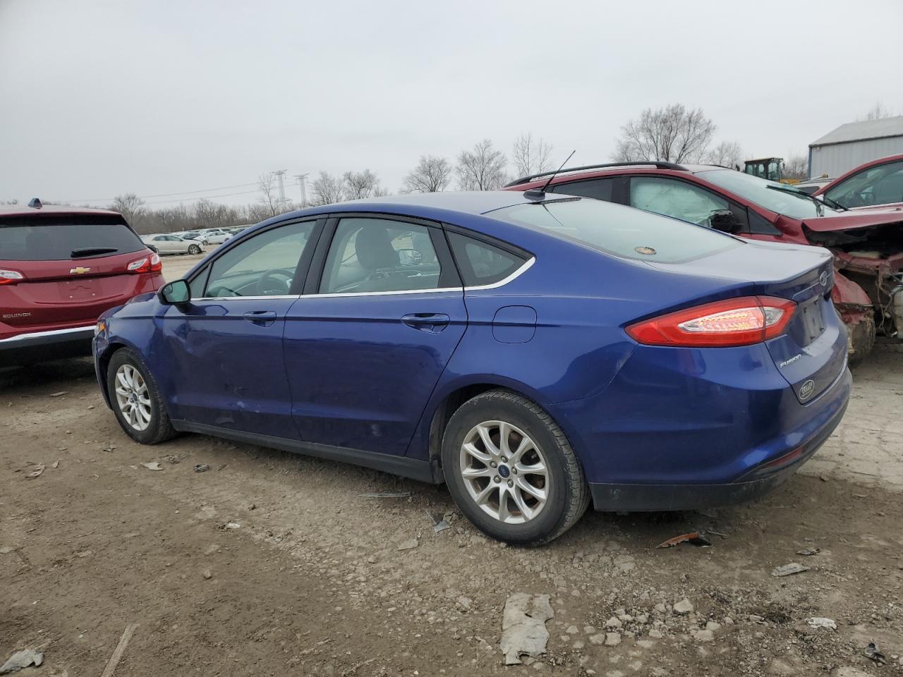 2016 Ford Fusion VIN 3FA6P0G70GR131132 Copart auction photo, side damage thumbnail 2