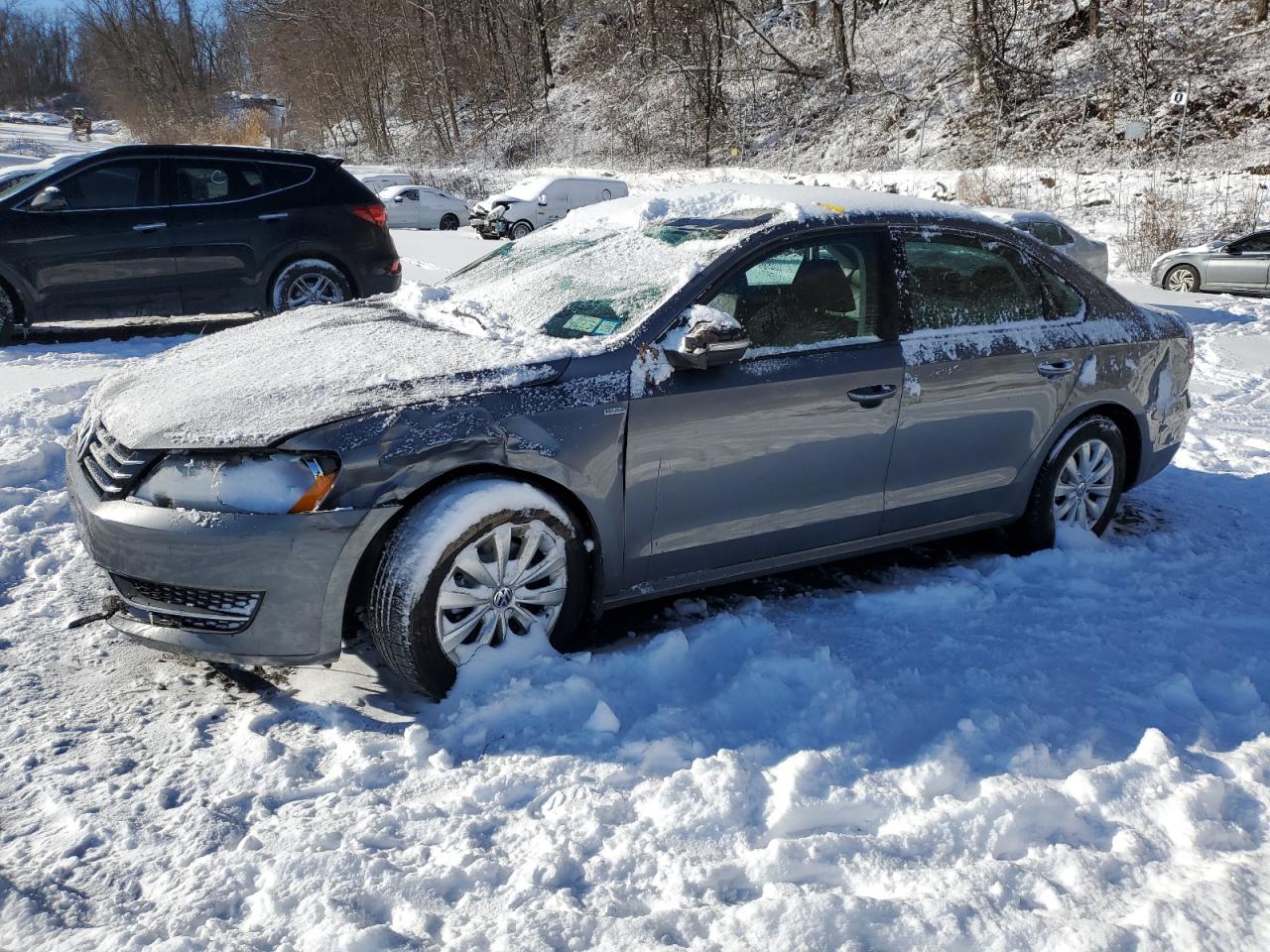 2014 Volkswagen Passat VIN 1VWAT7A34EC100621