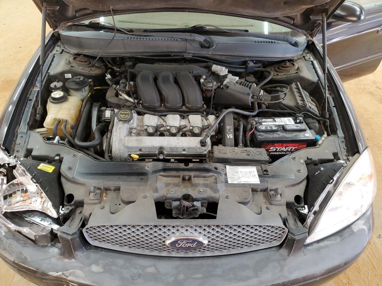 2004 Ford Taurus VIN 1FAFP55S14A161363 Copart auction photo, front end damage thumbnail 11
