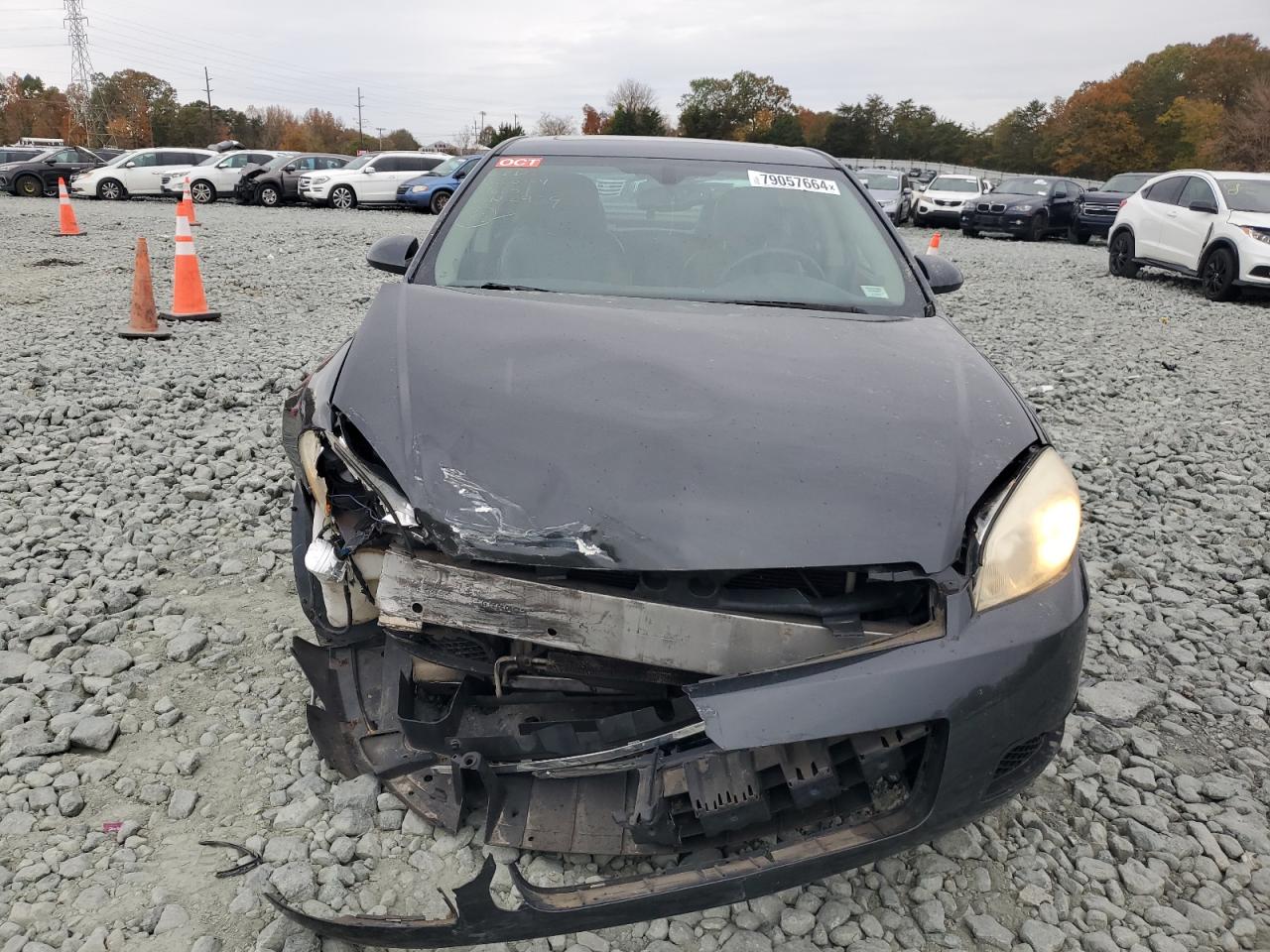 2013 Chevrolet Impala VIN 2G1WC5E3XD1182939 Copart auction photo, front end damage thumbnail 5
