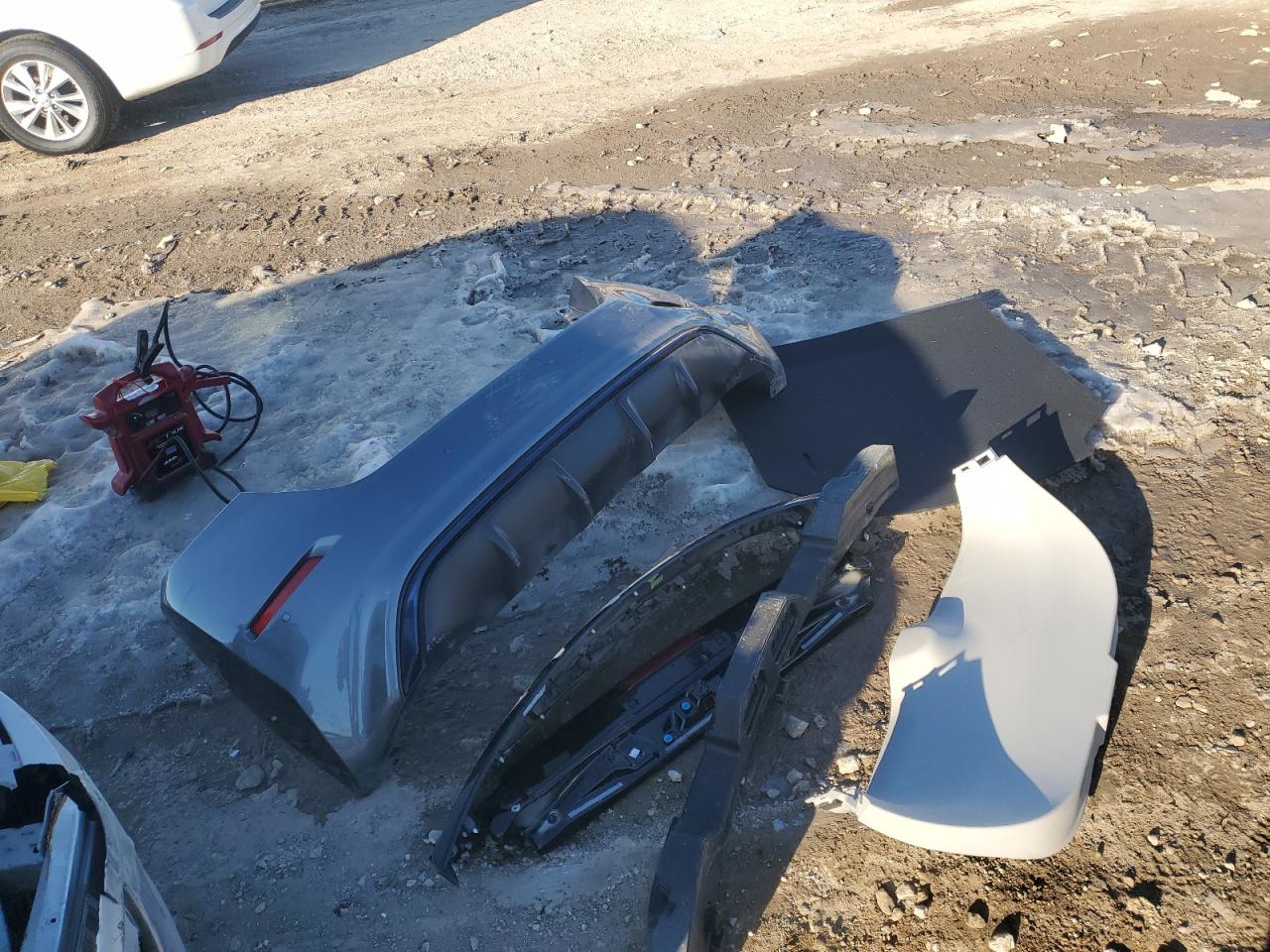 2021 Nissan Leaf VIN 1N4BZ1BV0MC552671 Copart auction photo, rear end damage thumbnail 13