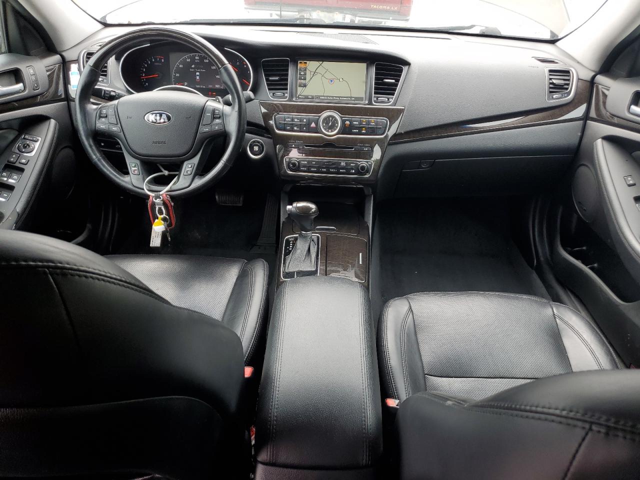 2014 KIA Cadenza VIN KNALN4D71E5129725 Copart auction photo, front end damage thumbnail 8