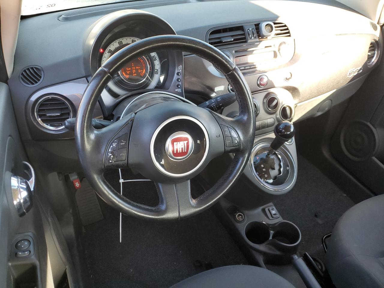 2015 Fiat 500 VIN 3C3CFFAR9FT609731 Copart auction photo, mechanical damage thumbnail 8