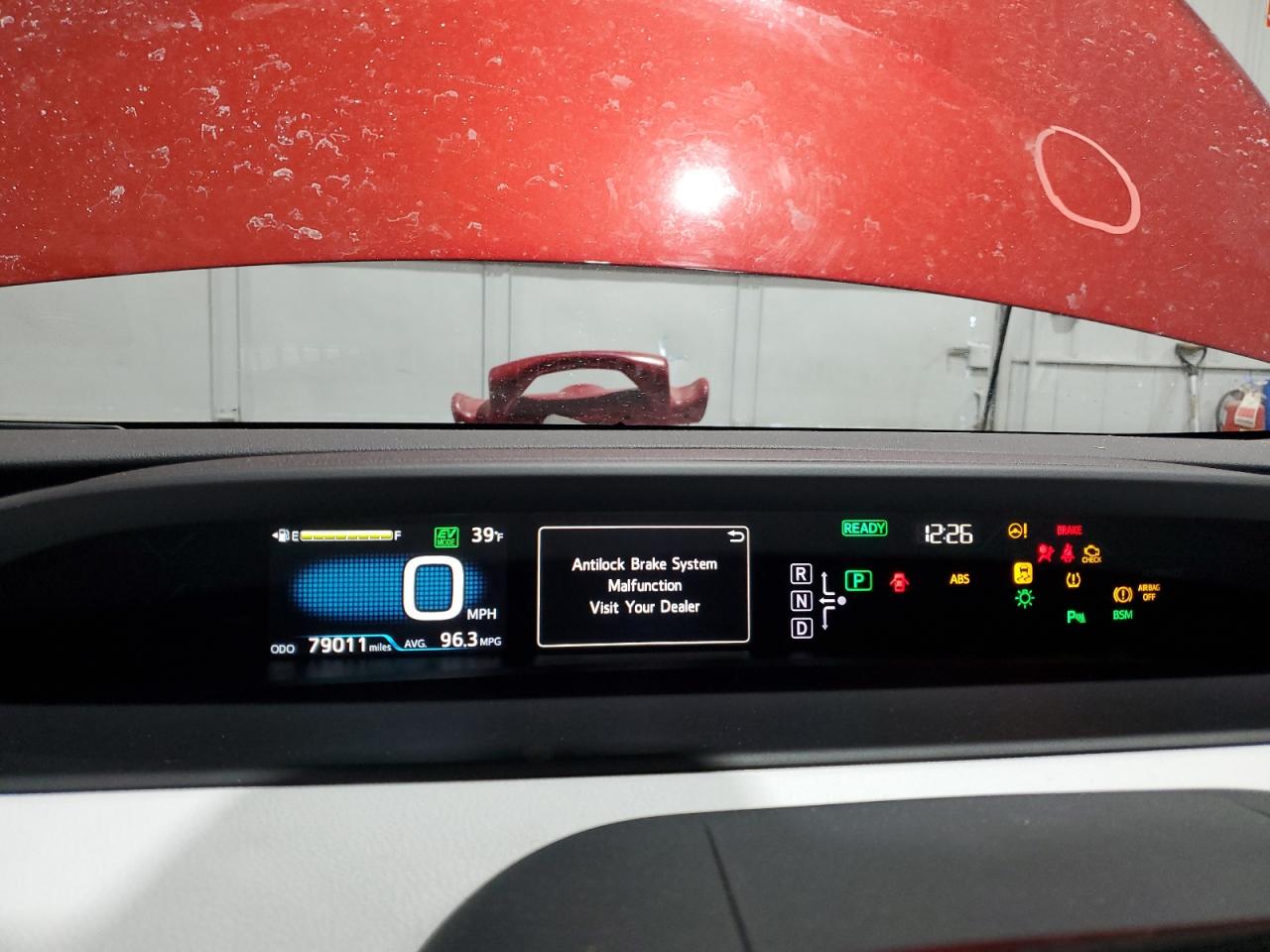 2017 Toyota Prius VIN JTDKARFP6H3000853 Copart auction photo, front end / minor dent/scratches damage thumbnail 9
