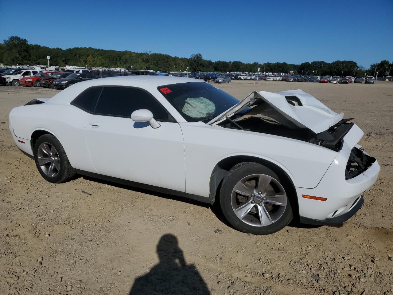 2018 Dodge Challenger VIN 2C3CDZAGXJH321739 Copart auction photo, front end / rear end damage thumbnail 4