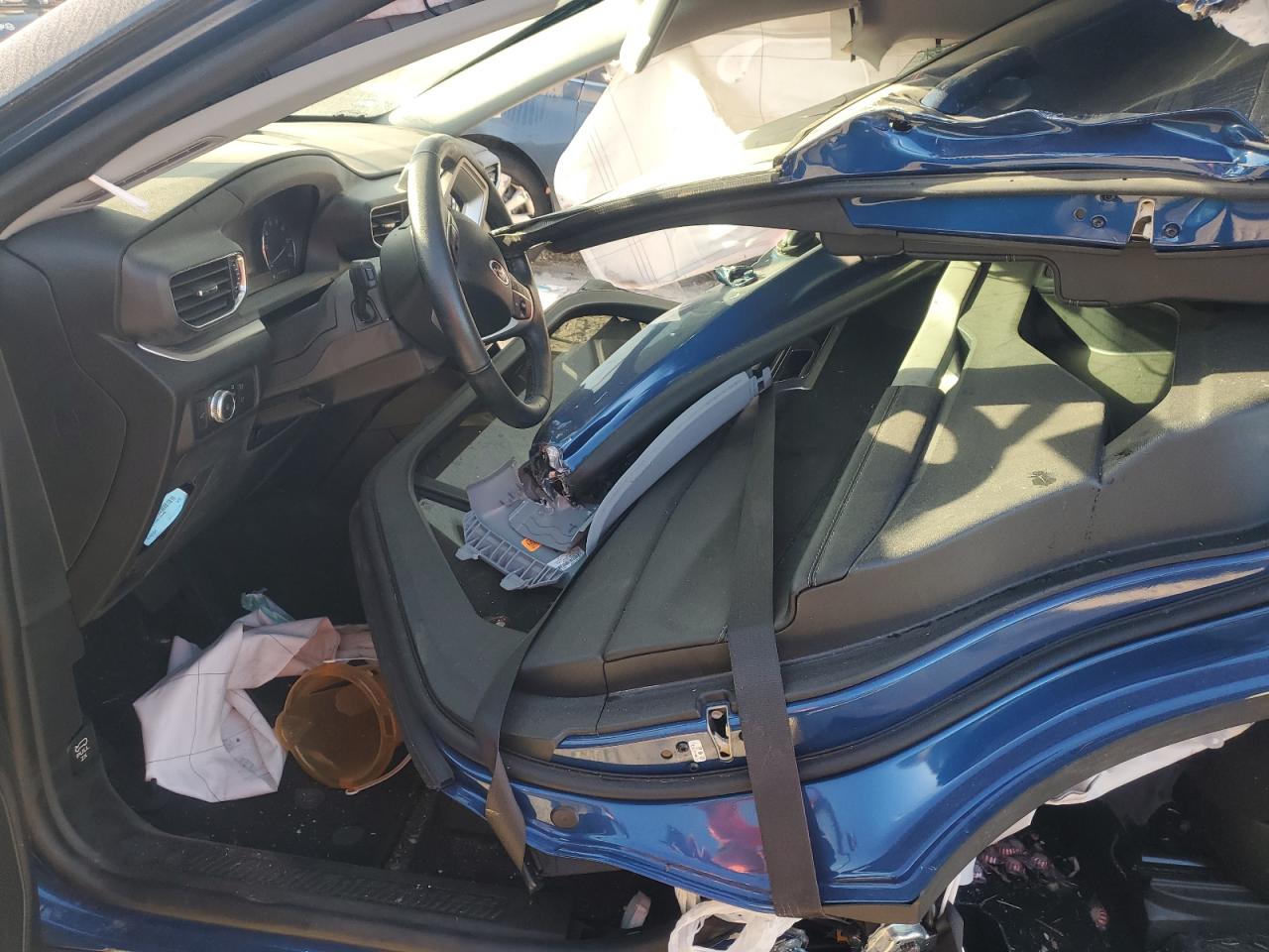 2022 Ford Explorer VIN 1FMSK8DH7NGB68147 Copart auction photo, frame damage / all over damage thumbnail 7