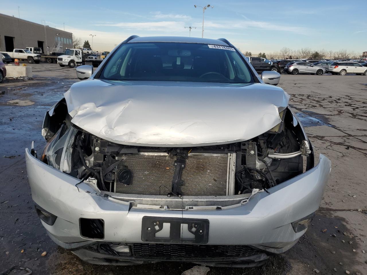 2018 Nissan Murano VIN 5N1AZ2MH7JN120495 Copart auction photo, front end damage thumbnail 5