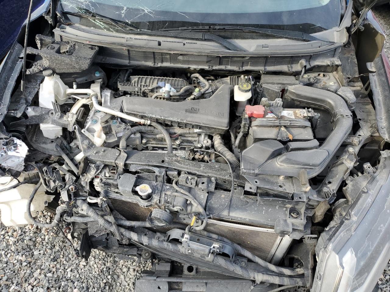 2017 Nissan Rogue VIN KNMAT2MT5HP598052 Copart auction photo, front end damage thumbnail 14