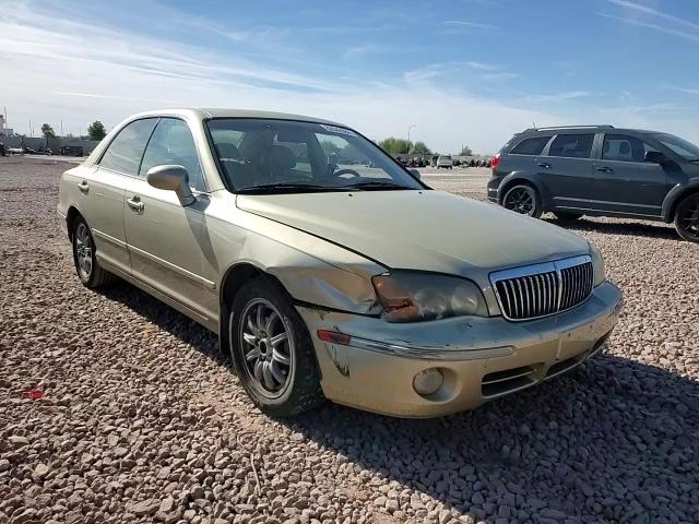 2003 Hyundai Grandeur VIN KMHFU45E63A259614 Copart auction photo, front end damage thumbnail 10
