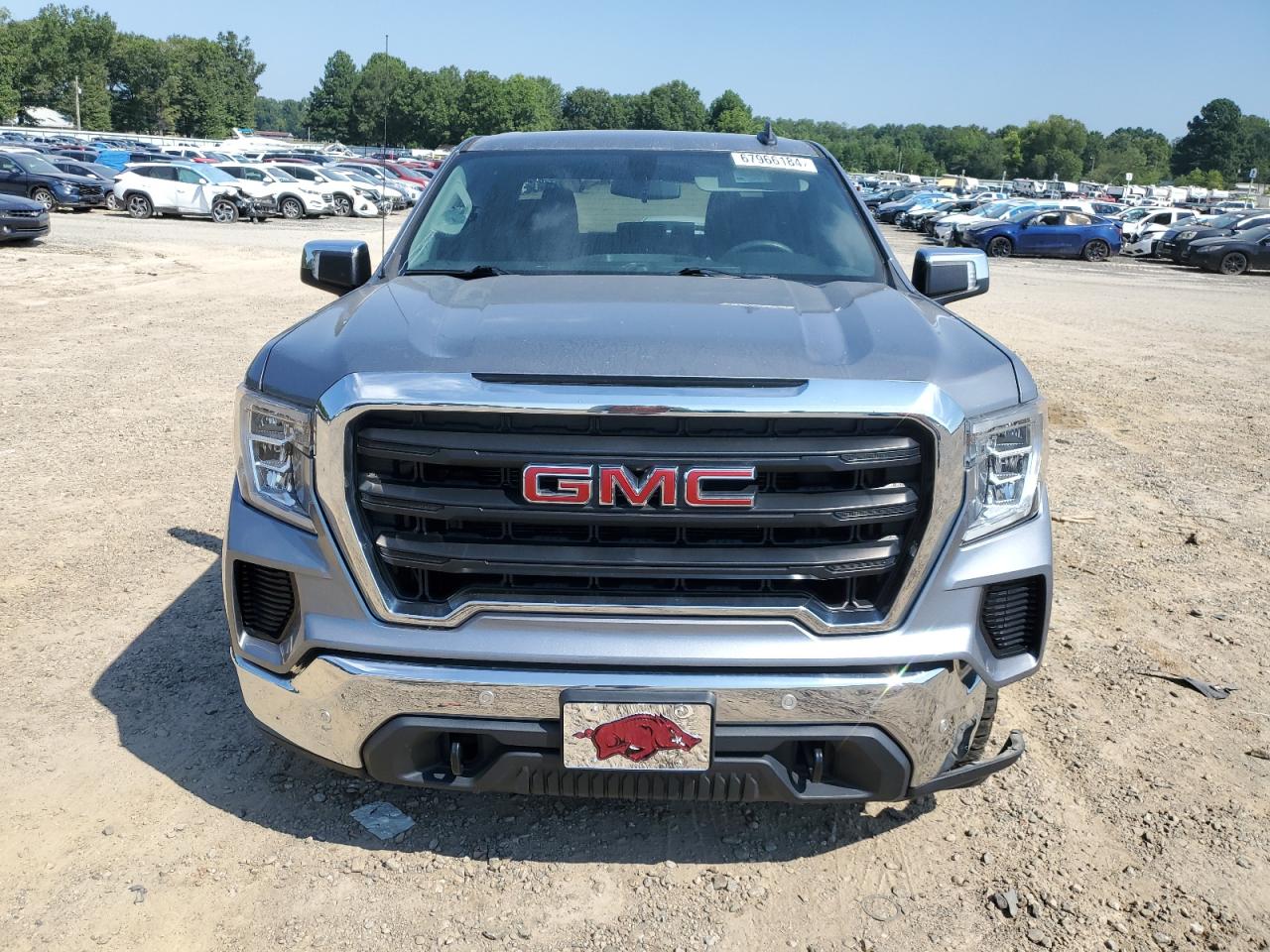 2020 GMC Sierra VIN 3GTU9AEF0LG220393 Copart auction photo, front end / side damage thumbnail 5