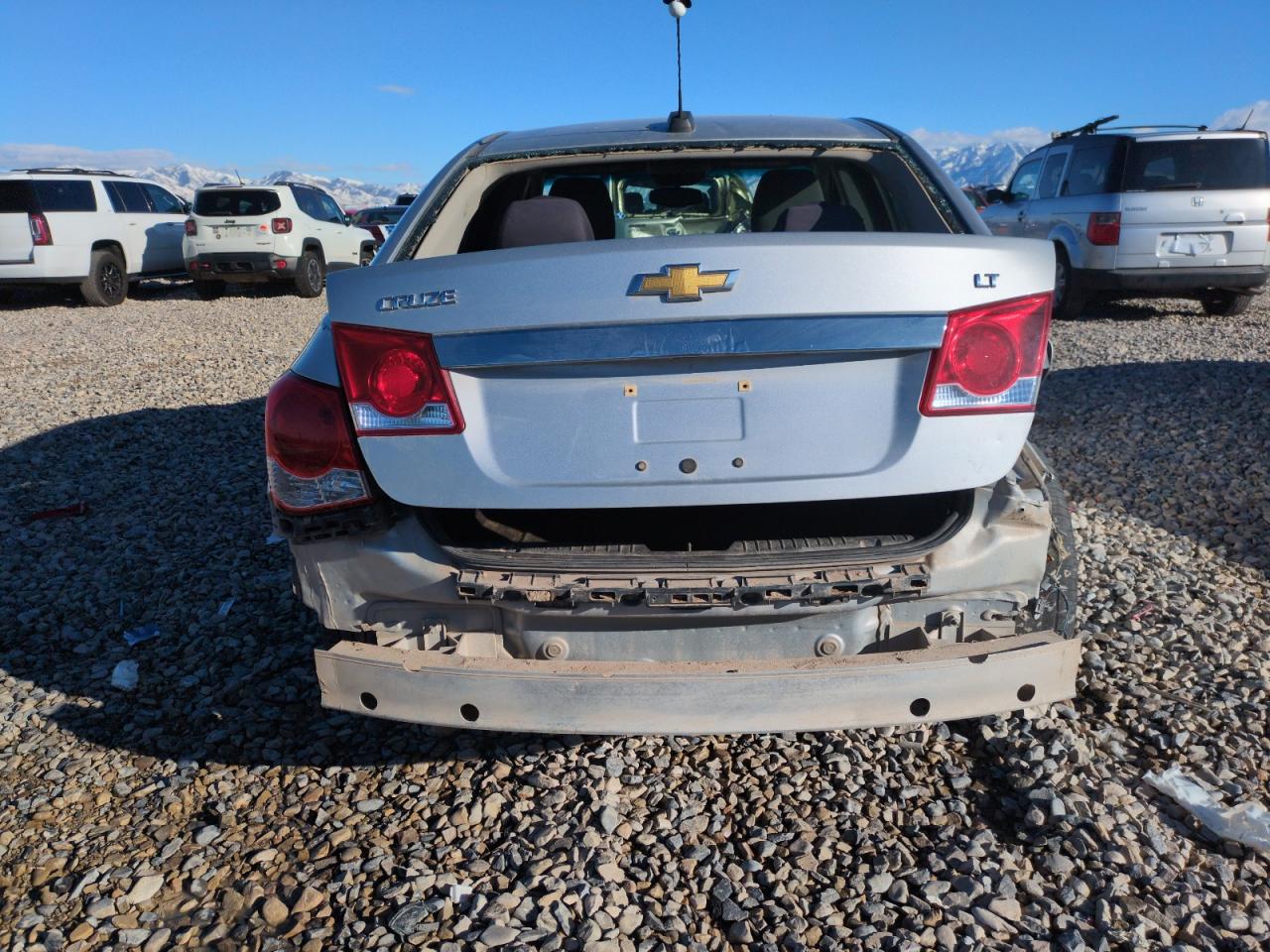 2015 Chevrolet Cruze VIN 1G1PC5SB5F7124341 Copart auction photo, side / all over damage thumbnail 6