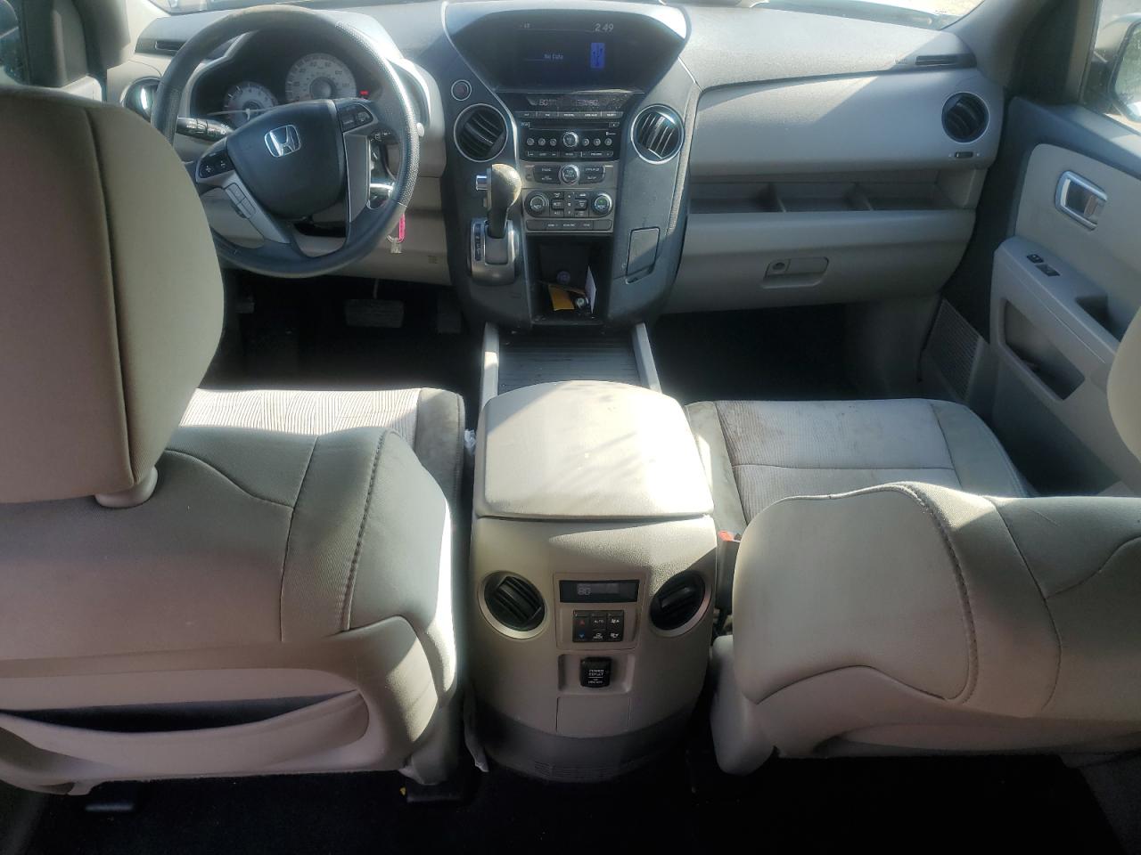 2013 Honda Pilot VIN 5FNYF3H49DB013301 Copart auction photo, front end damage thumbnail 8