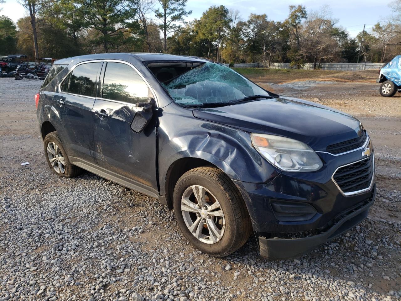 2016 Chevrolet Equinox VIN 2GNALBEKXG1173645 Copart auction photo, rollover damage thumbnail 4