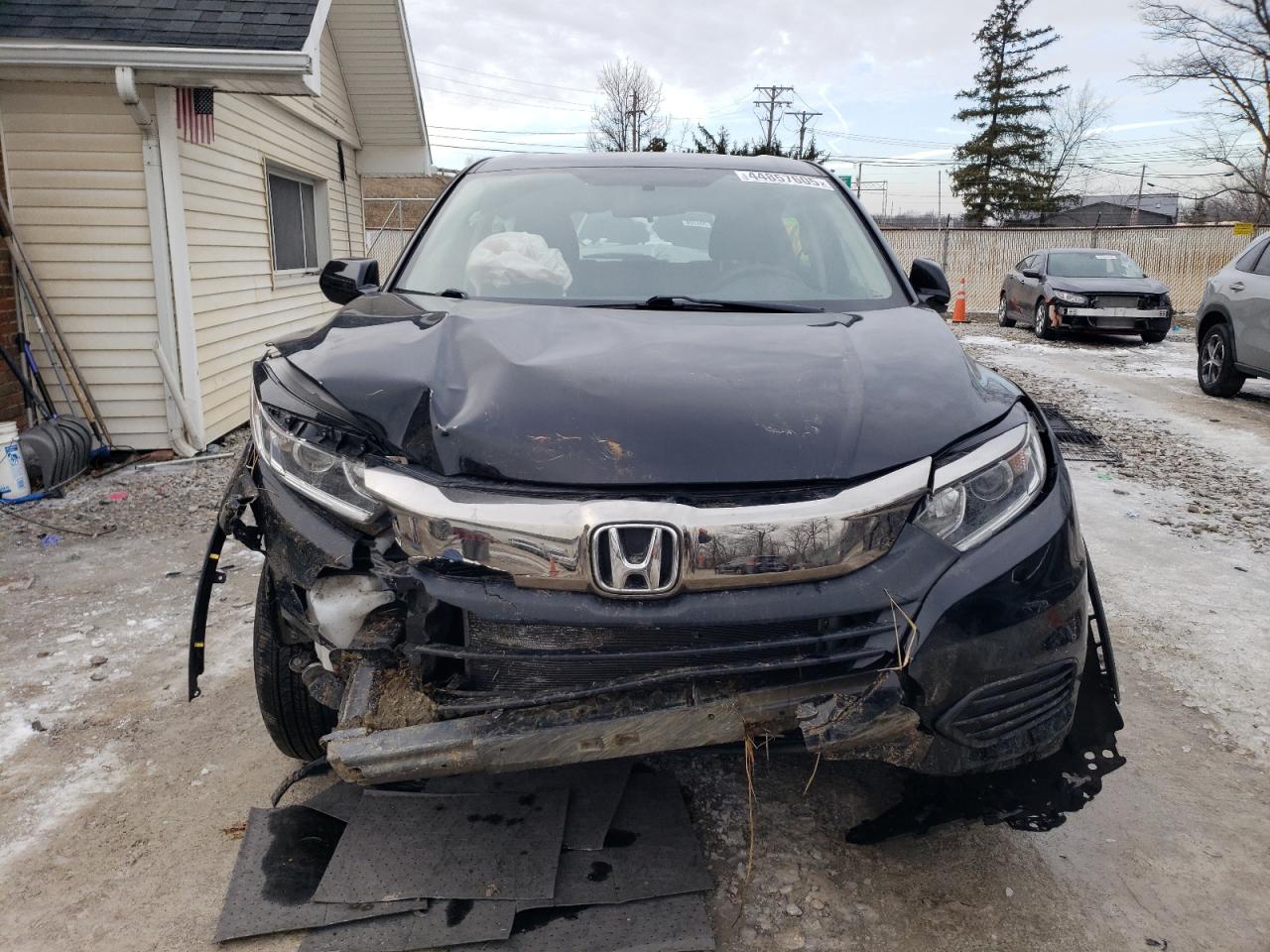 2022 Honda HR-V VIN 3CZRU6H33NM700722 Copart auction photo, front end damage thumbnail 5