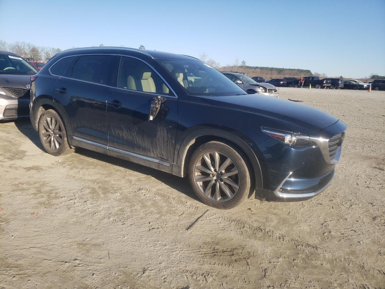 2018 Mazda CX-9 VIN JM3TCBDY8J0225534 Copart auction photo, side / minor dent/scratches damage thumbnail 4