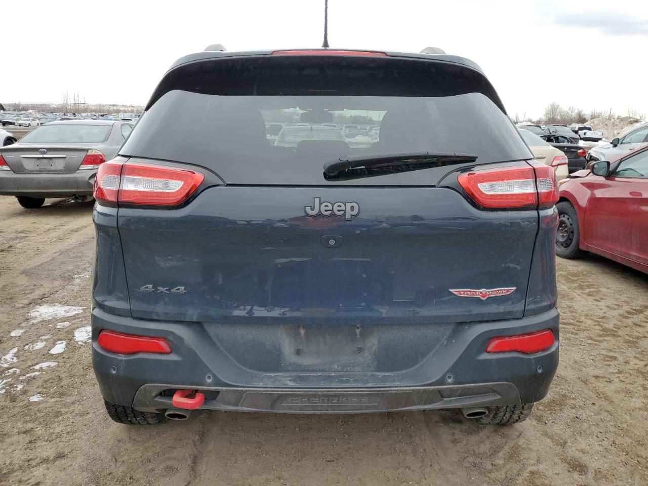 2016 Jeep Cherokee VIN 1C4PJMBS3GW188425 Copart auction photo, side / front end damage thumbnail 6