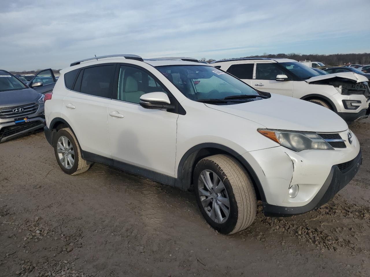 2014 Toyota RAV 4 VIN 2T3DFREV2EW149800 Copart auction photo, rear end damage thumbnail 4
