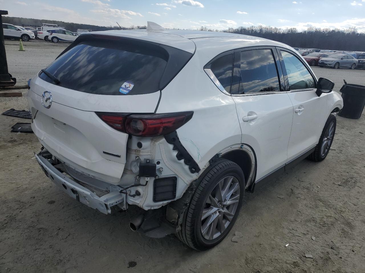 2021 Mazda CX-5 VIN JM3KFBDM0M0352296 Copart auction photo, front end / rear end damage thumbnail 3