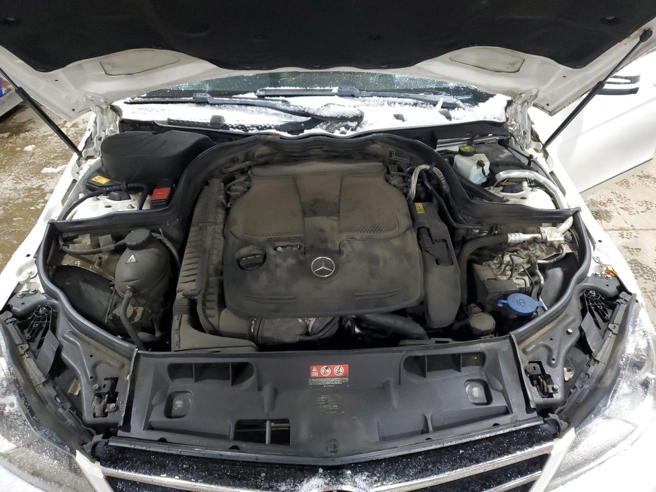2014 Mercedes-Benz C-klasse VIN WDDGF8ABXEG240964 Copart auction photo, rear end damage thumbnail 12