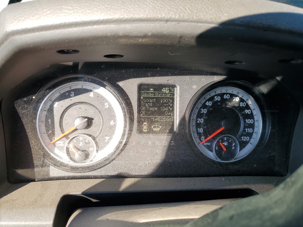 2015 RAM 2500 VIN 3C6TR5CT8FG615588 Copart auction photo, all over damage thumbnail 9