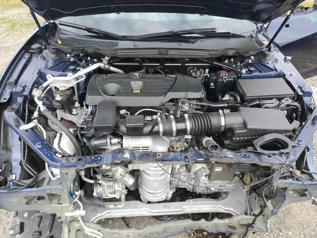 2022 Acura TLX VIN 19UUB6F45NA001155 Copart auction photo, front end damage thumbnail 11