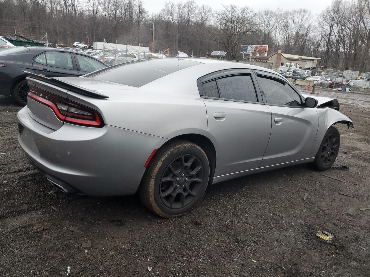 2018 Dodge Charger VIN 2C3CDXJGXJH210970 Copart auction photo, front end damage thumbnail 3