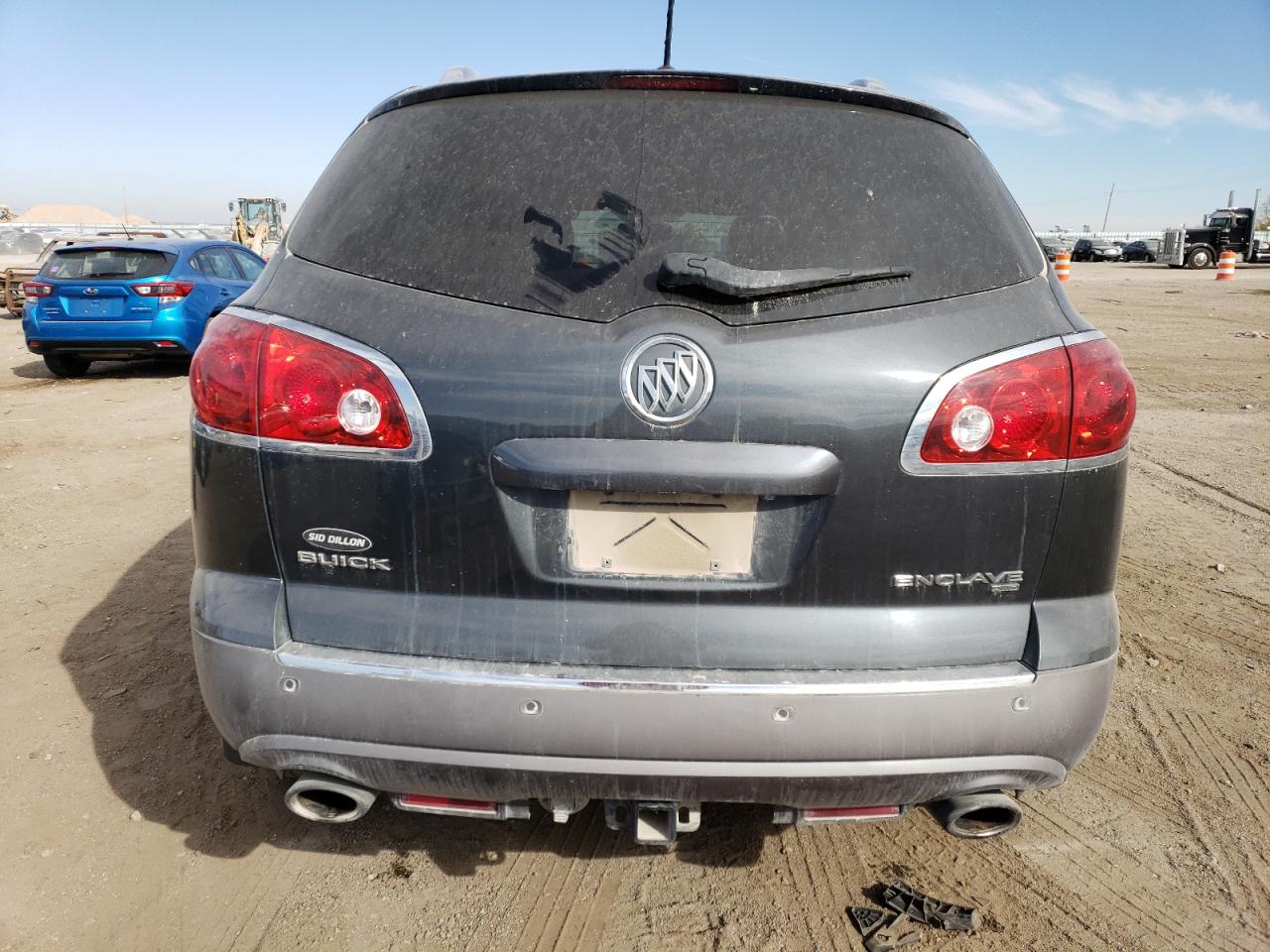 2012 Buick Enclave VIN 5GAKVCEDXCJ355054 Copart auction photo, front end / minor dent/scratches damage thumbnail 6
