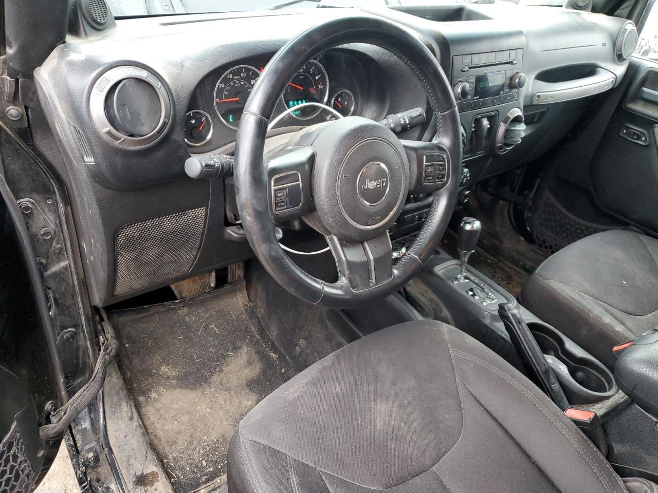 2013 Jeep Wrangler VIN 1C4AJWAG0DL692040 Copart auction photo, front end damage thumbnail 8