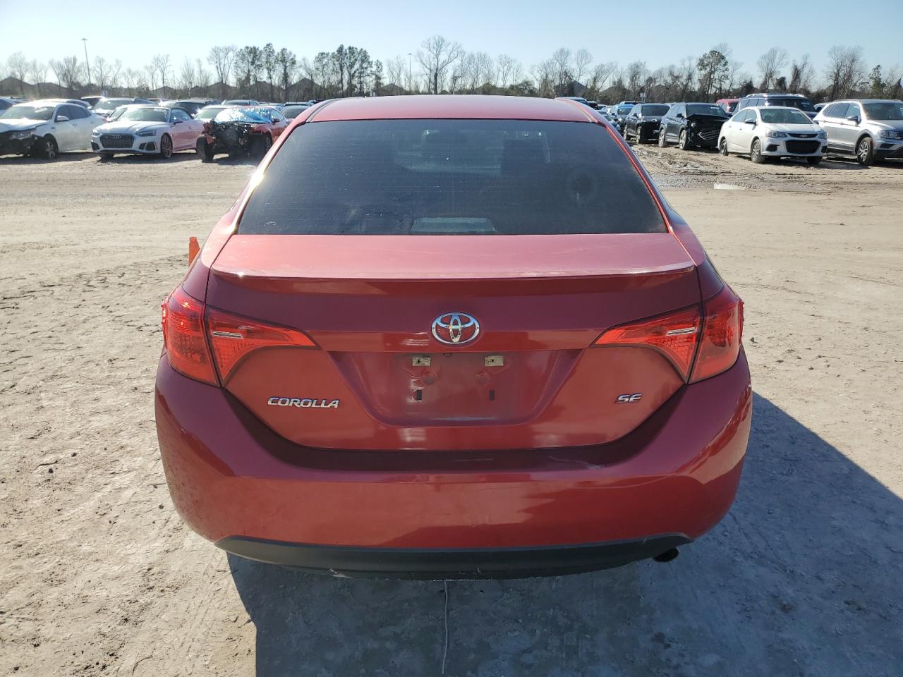 2017 Toyota Corolla VIN 5YFBURHEXHP733112 Copart auction photo, front end / minor dent/scratches damage thumbnail 6